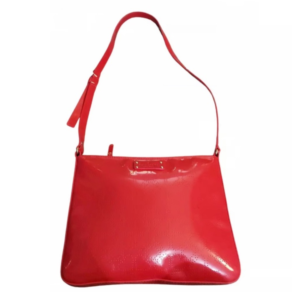 << KATE SPADE >> Red patent leather purse